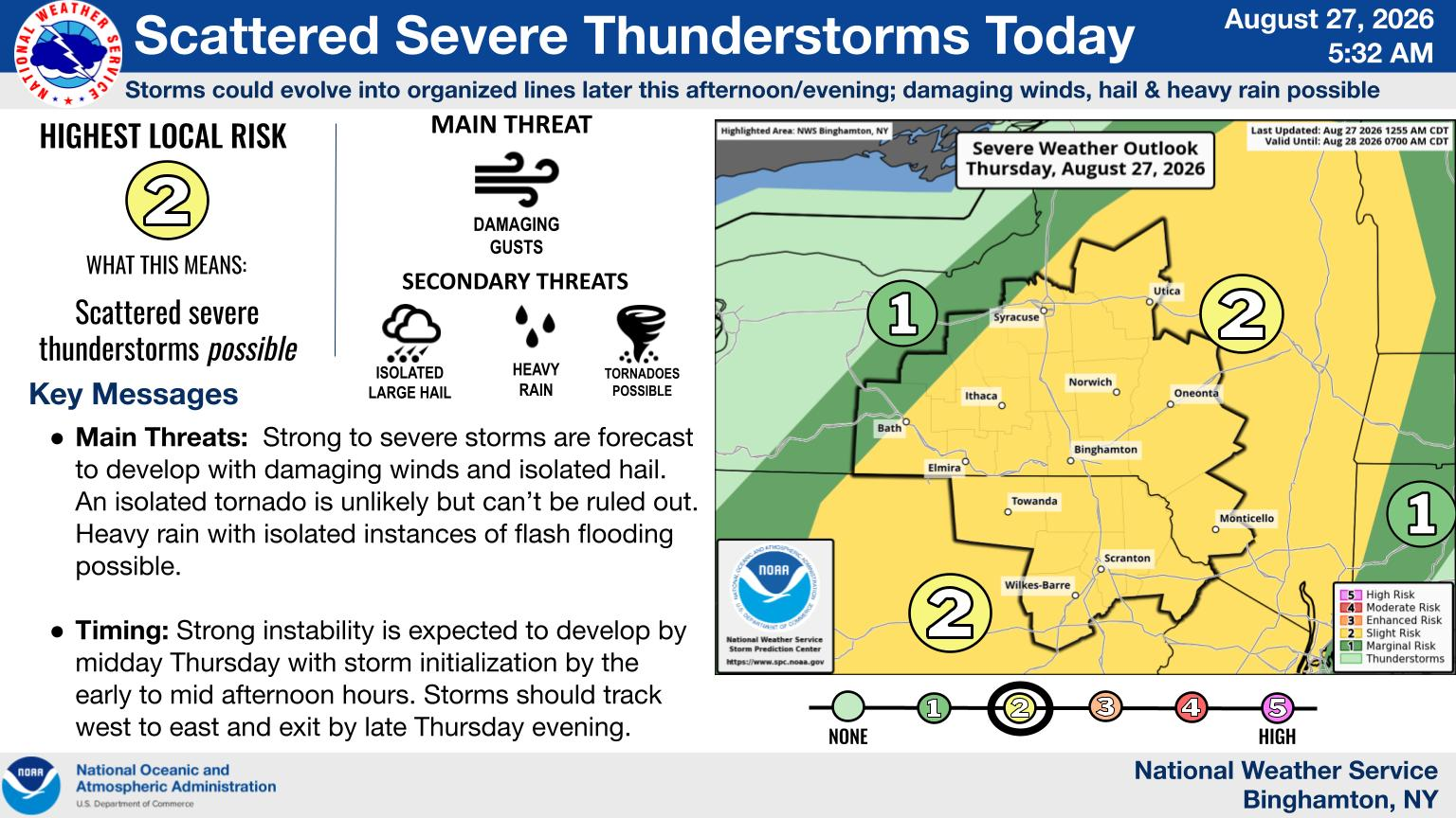 Severe Weather Possible Thursday Afternoon Into Evening 11 WeatherStory2